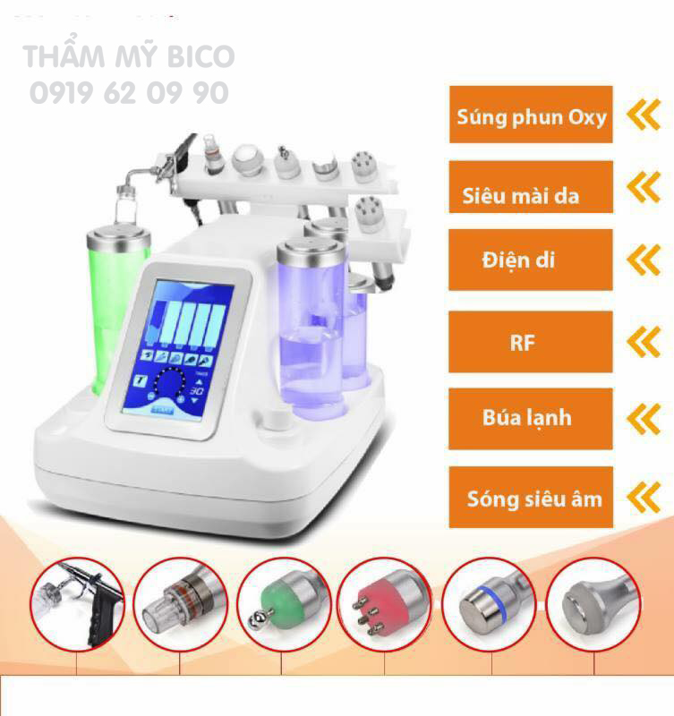 [Chính Hãng] Máy Aqua Peel 6in1 Chăm Sóc Da 6 Chức Năng Hàn Quốc Tại Hà Nội Và HCM