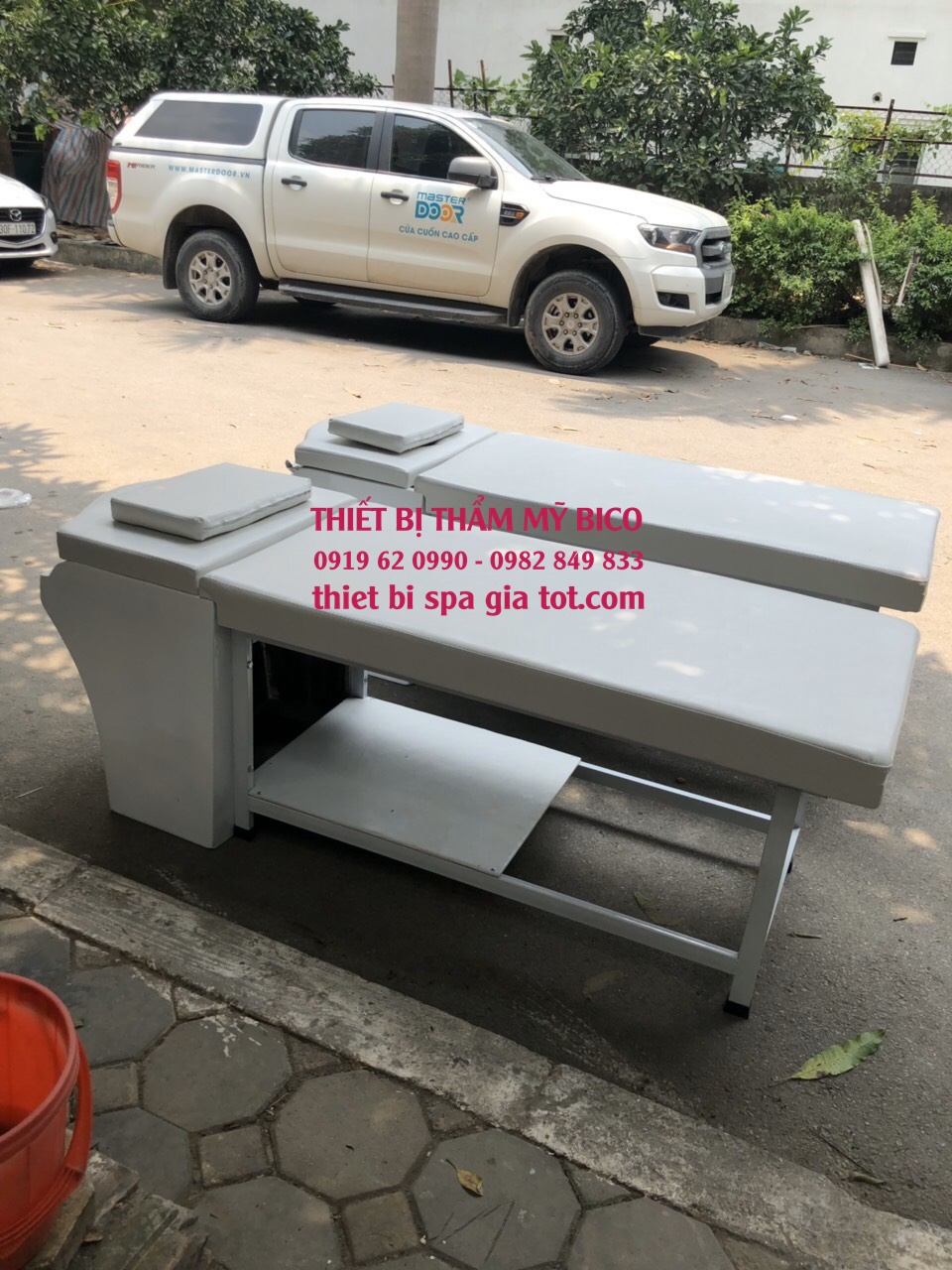 Giường gội dưỡng sinh 2in1