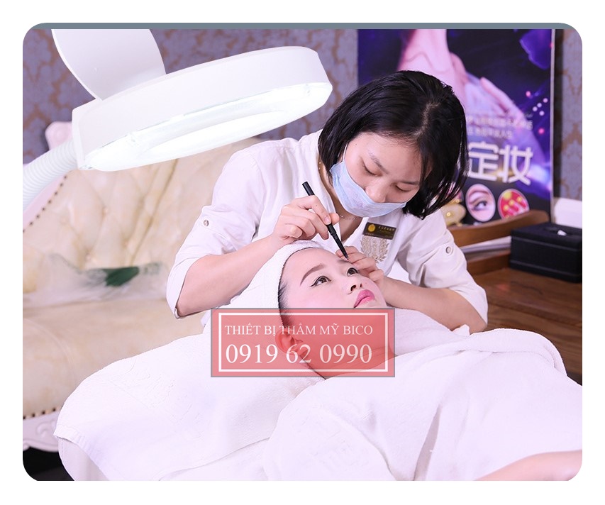 Đèn Lúp Led Soi Da SPa Được Dùng Nối Mi