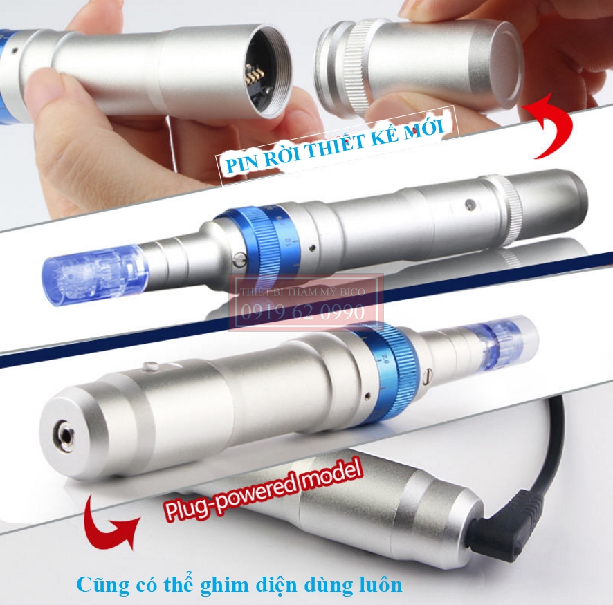 Máy Lăn Kim Dr Pen A6 Cho Spa Lăn Kim Cấy Tảo Hàng ✔️ Chính Hãng Hàn Quốc