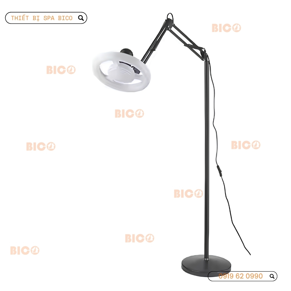 Đèn Led Soi Da Trục Khuỷu Ánh Sáng Lạnh Chỉnh Được Mầu