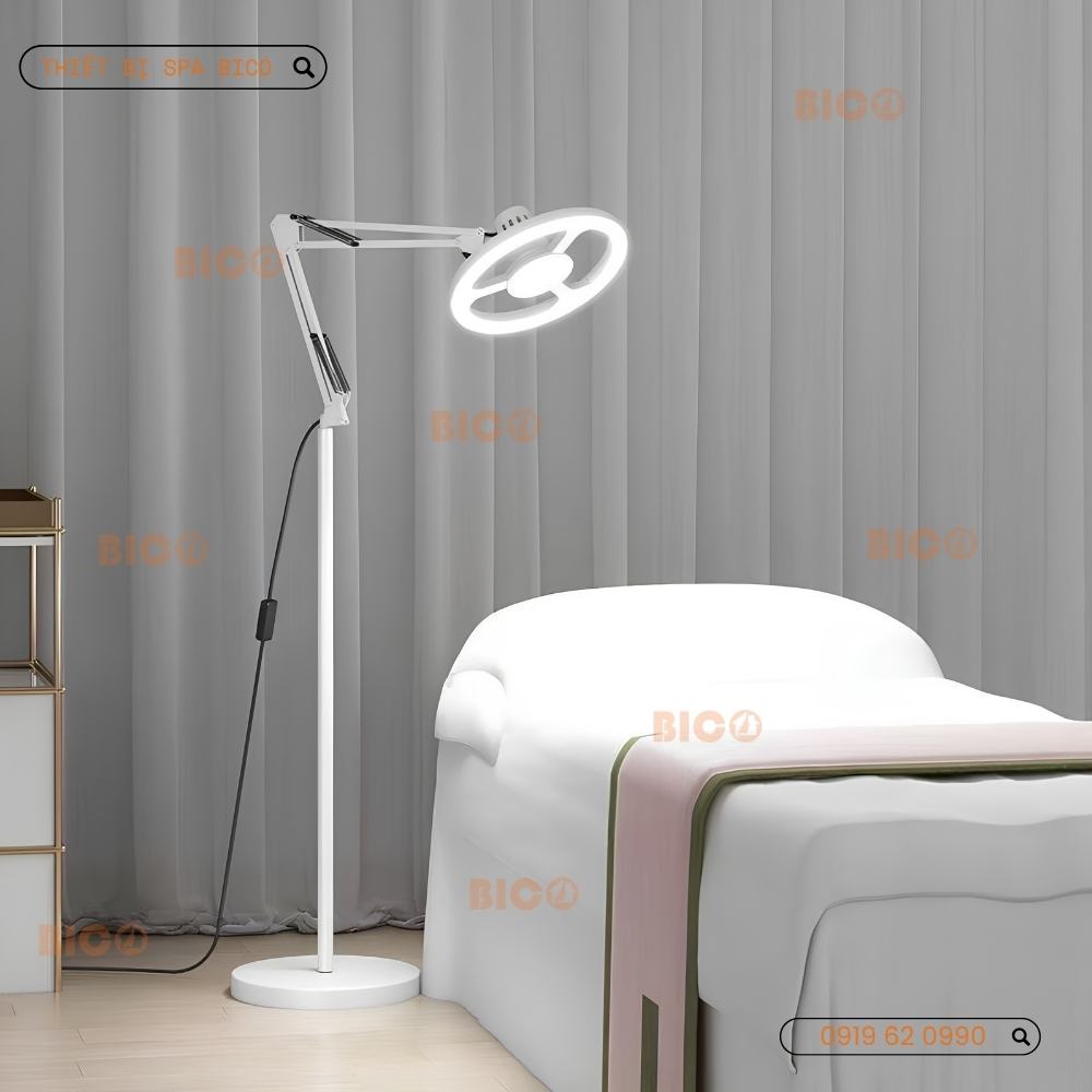 Đèn Led Soi Da Trục Khuỷu Ánh Sáng Lạnh Chỉnh Được Mầu