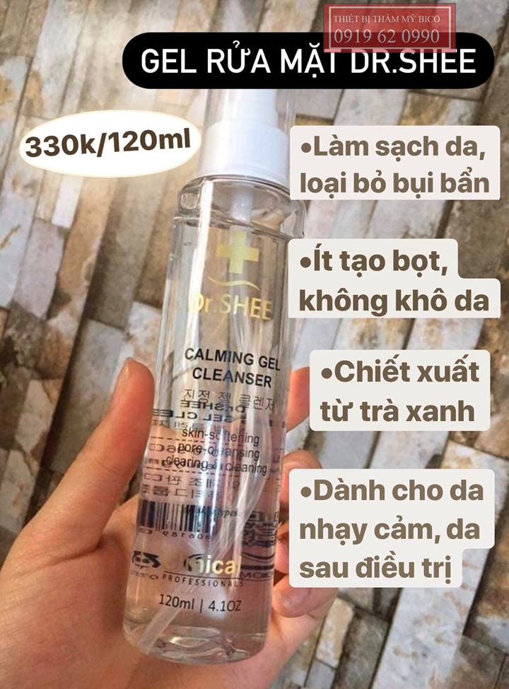 Gel rửa mặt Dr Shee