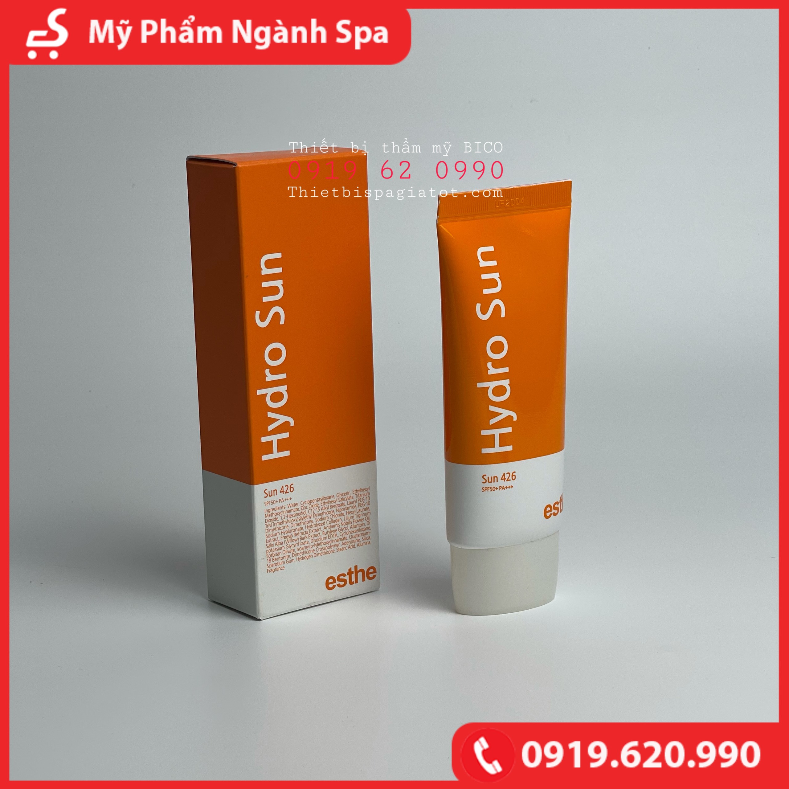 Kem Chống Nắng Esthemax Hydro Sun - Sun 426 SPF50+ PA +++