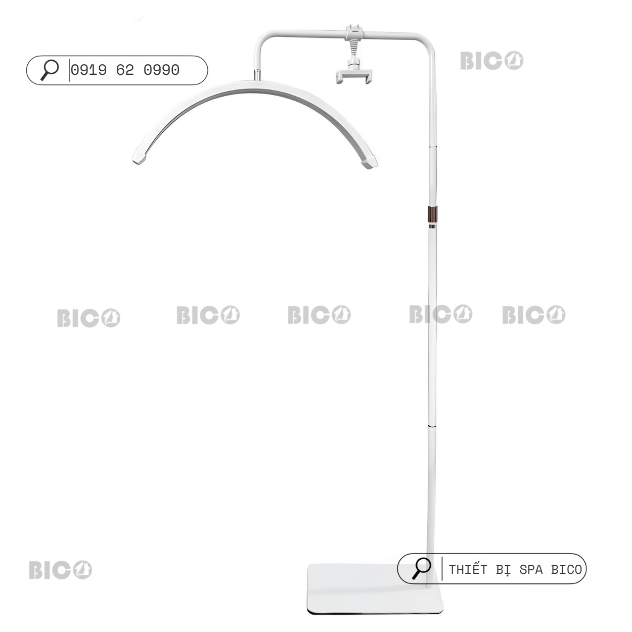 Đèn Led Bán Nguyệt Spa