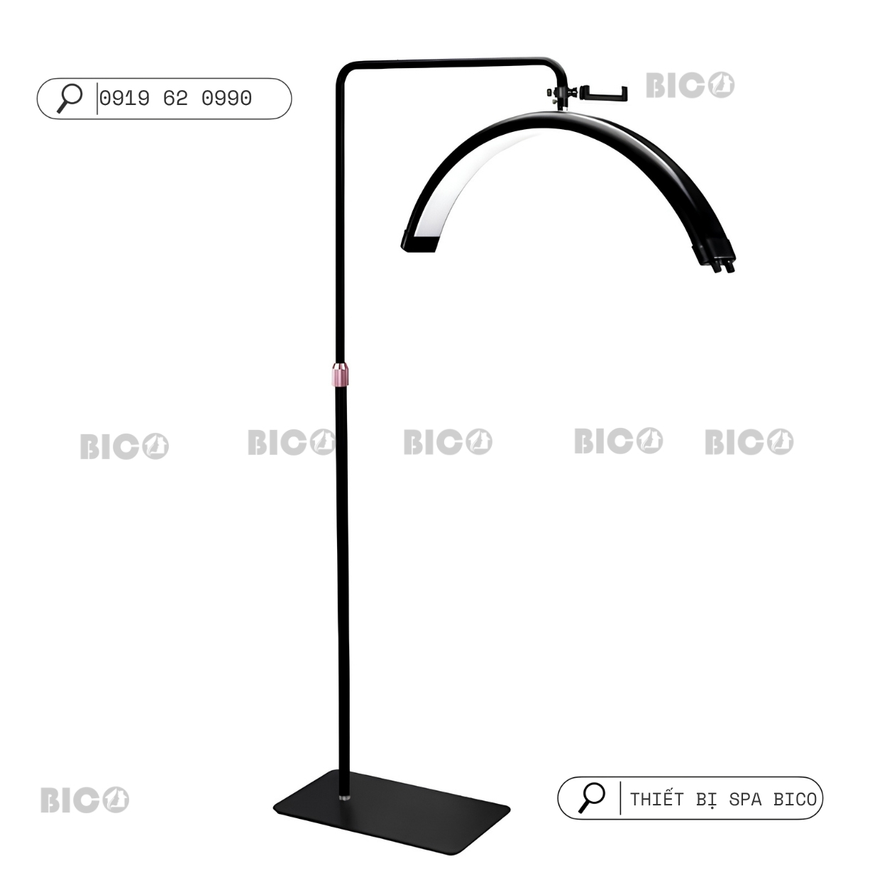 Đèn Led Bán Nguyệt Spa