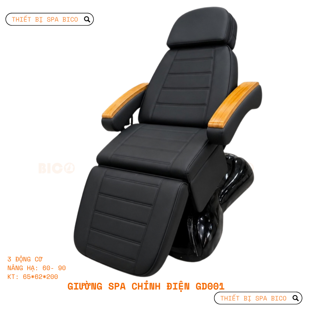 Giường Spa Chỉnh Điện Cao Cấp GD002