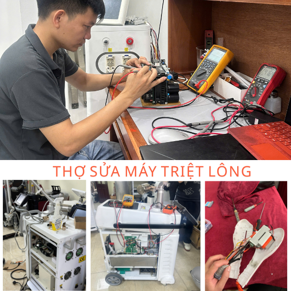 Thợ Sửa Máy Triệt Lông – Gọi Là Có Sau 30 Phút