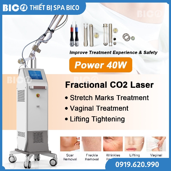 Máy Laser Co2 Fractional Fire-Xel Chính Hãng