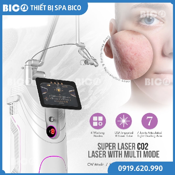 Máy Laser Co2 Fractional Sanhe Chính Hãng