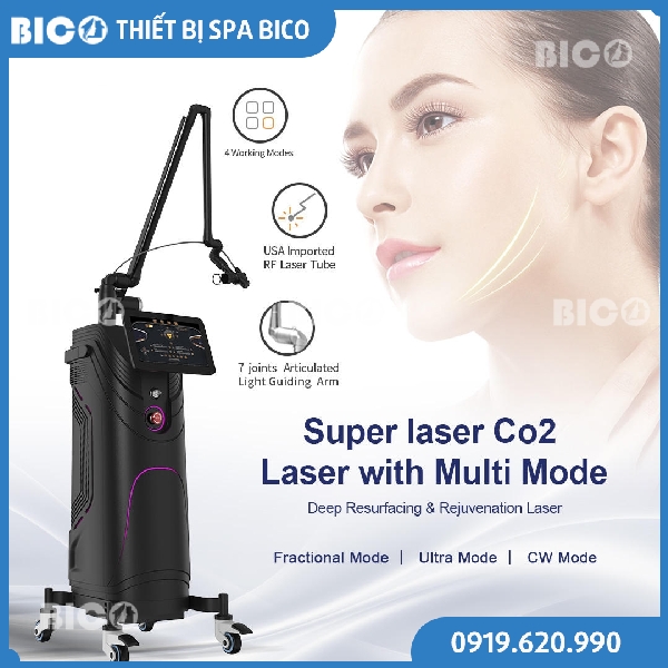 Máy Laser Co2 Fractional Sanhe Chính Hãng