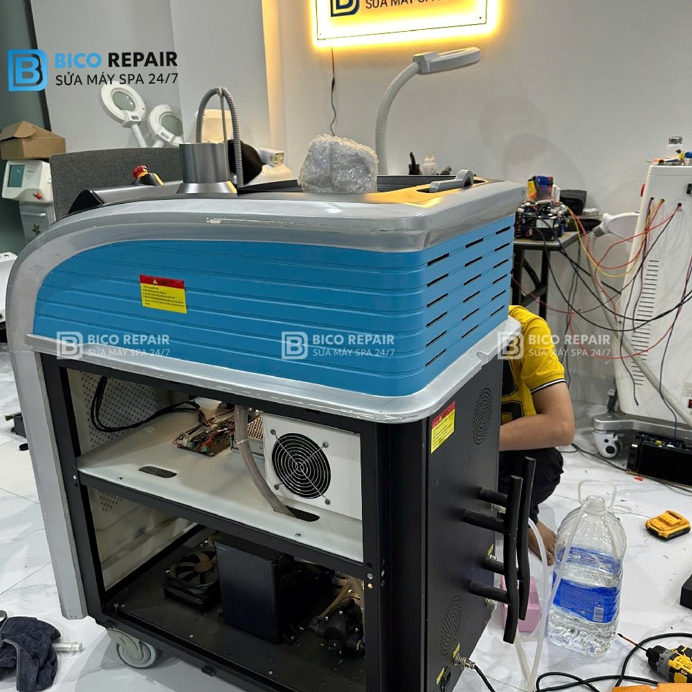 Sửa máy laser trục khuỷu