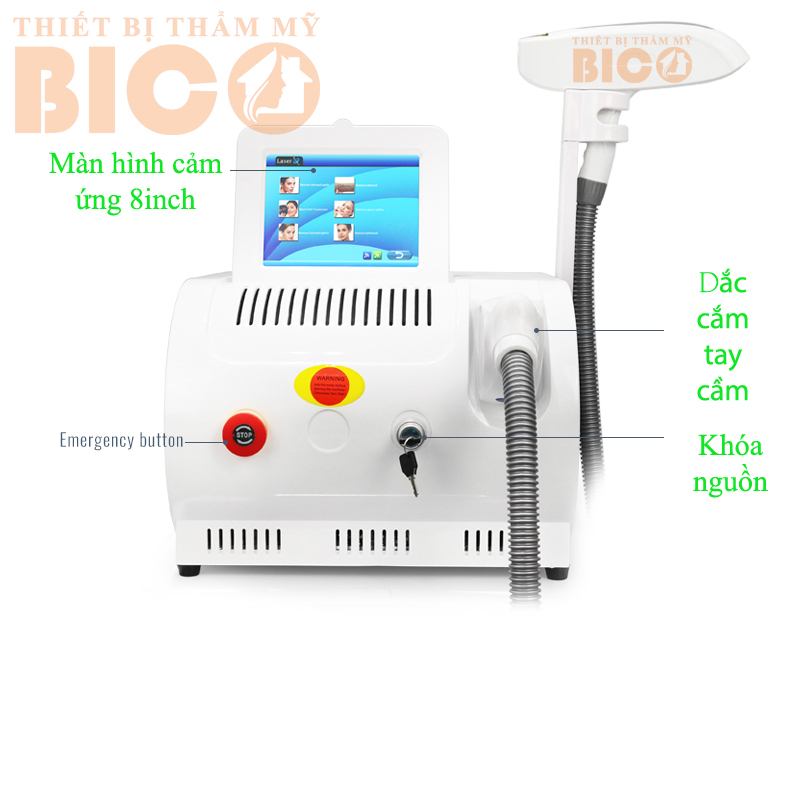 Máy Xóa Xăm Mini Bằng Laser Giá Rẻ - Máy Xóa Xăm 1 Tay Cầm