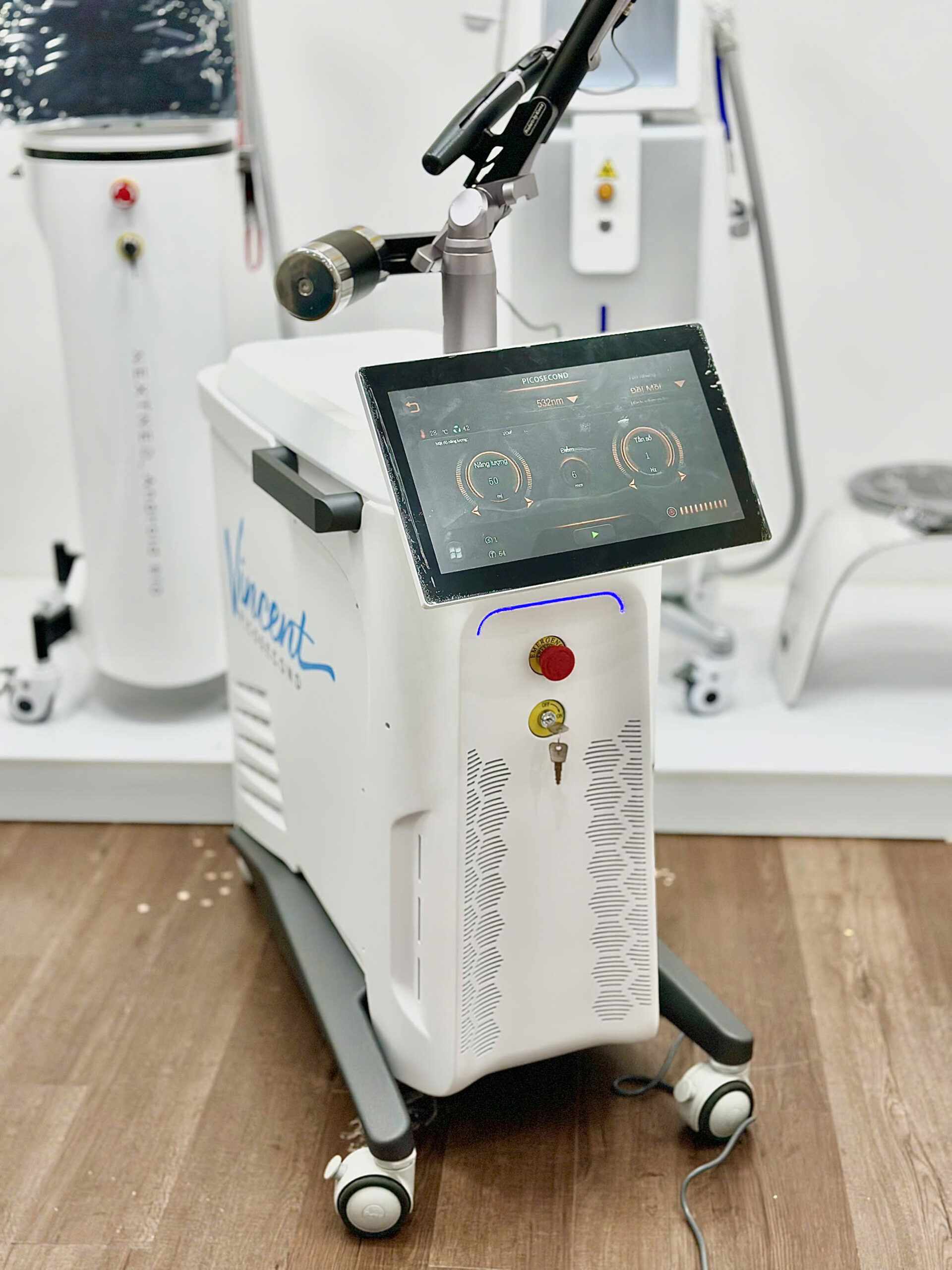 Hình ảnh thực tế của máy Pico Vincent