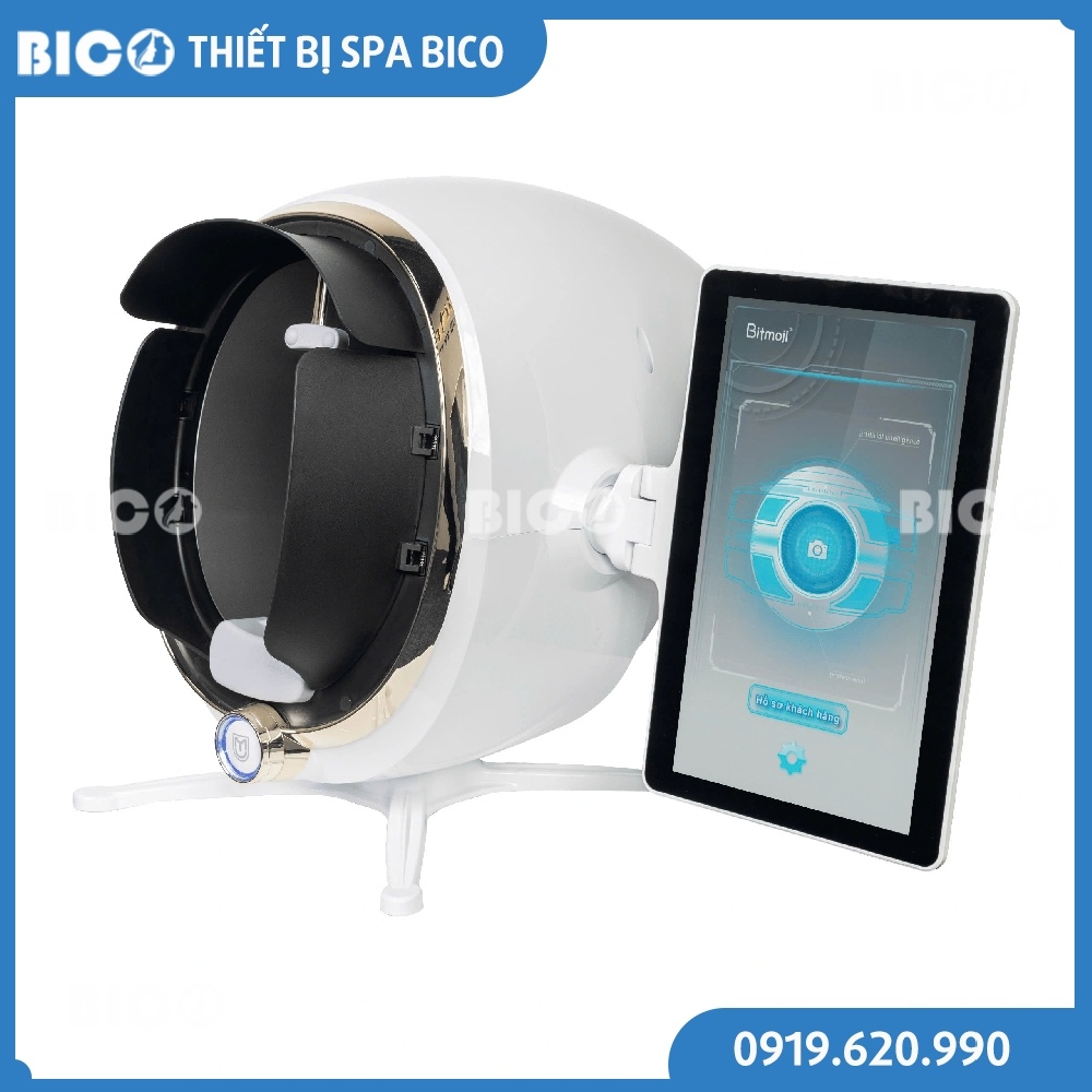 Máy phân tích da Bitmoji là thiết bị không thể thiếu của các Spa thẩm mỹ