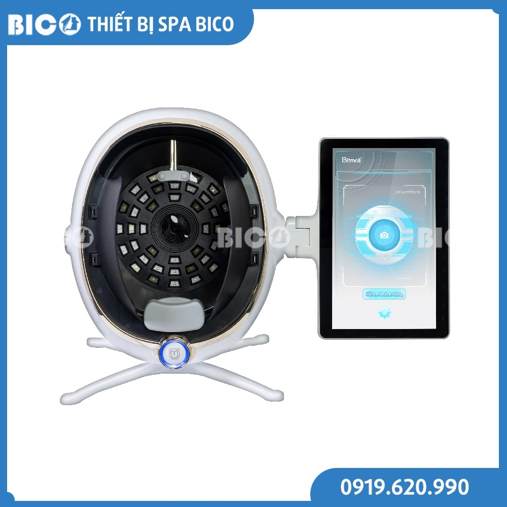 Máy phân tích da Bitmoji là thiết bị quan trọng trong các spa thẩm mỹ