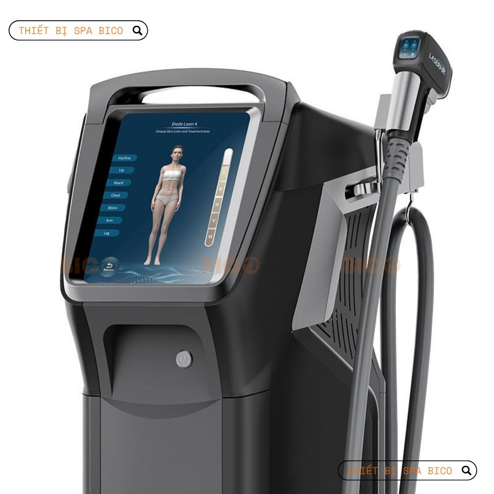 Máy triệt lông Diode LaserHR hãng&nbsp; DIMEI