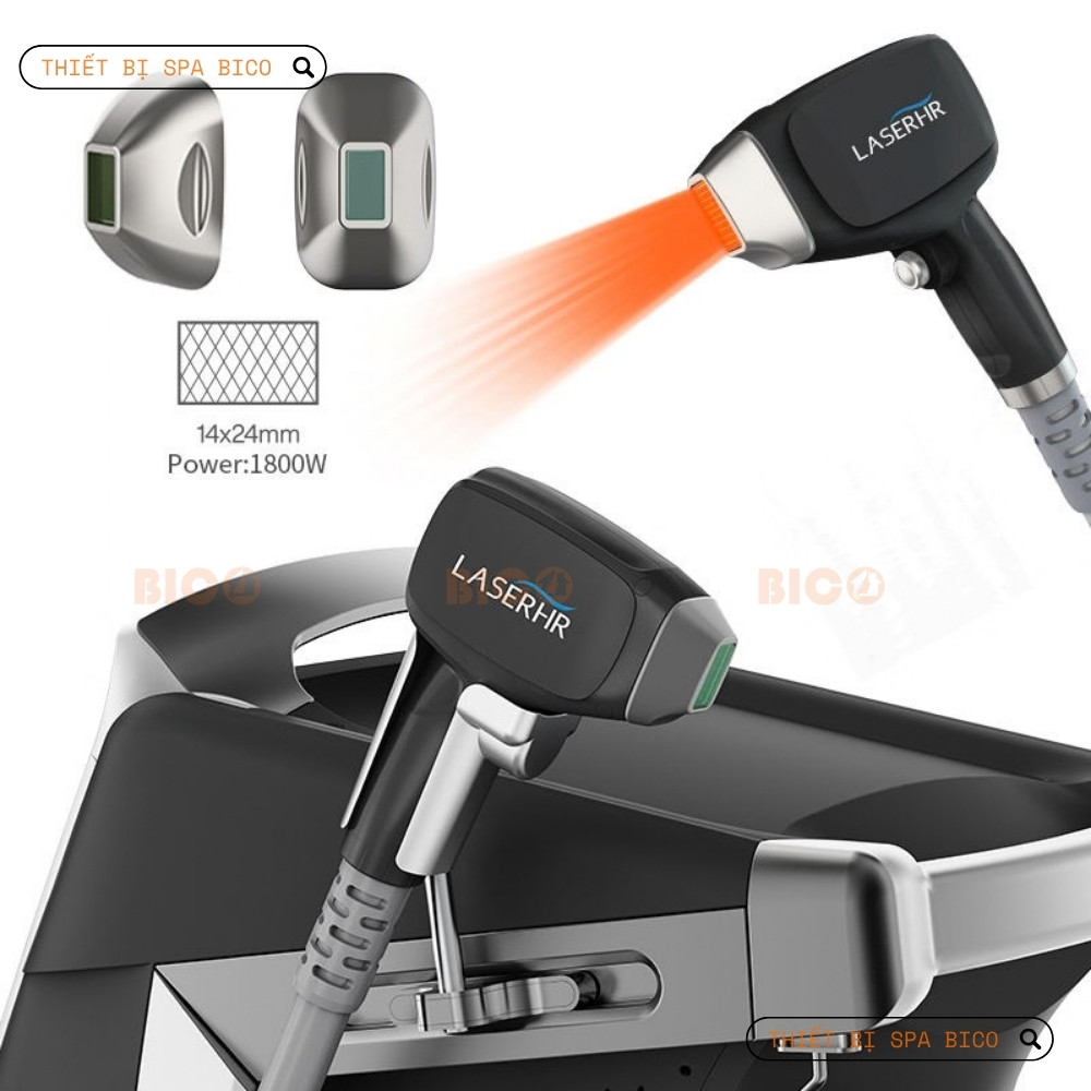 Máy triệt lông Diode LaserHR hãng&nbsp; DIMEI