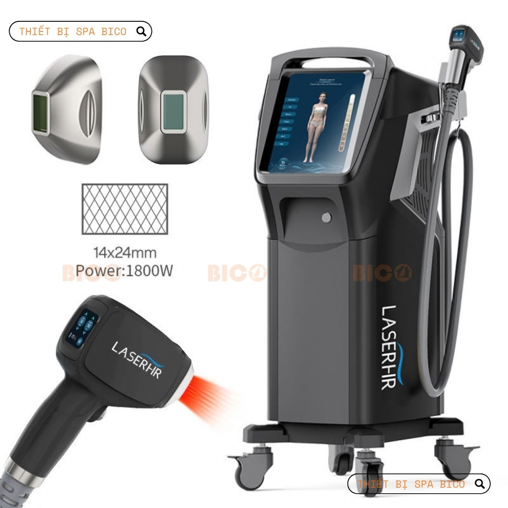 Máy triệt lông Diode LaserHR hãng&nbsp; DIMEI