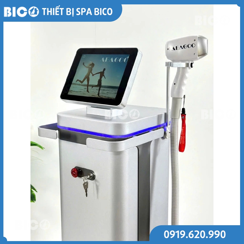 Máy Triệt Lông AEAGOO Diode Laser 808nm