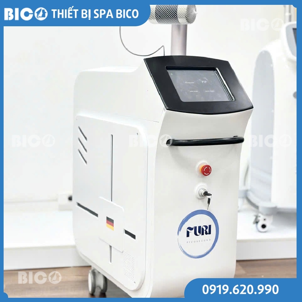Máy Laser Trục Khuỷu Xóa Xăm Pico Furi Chính Hãng