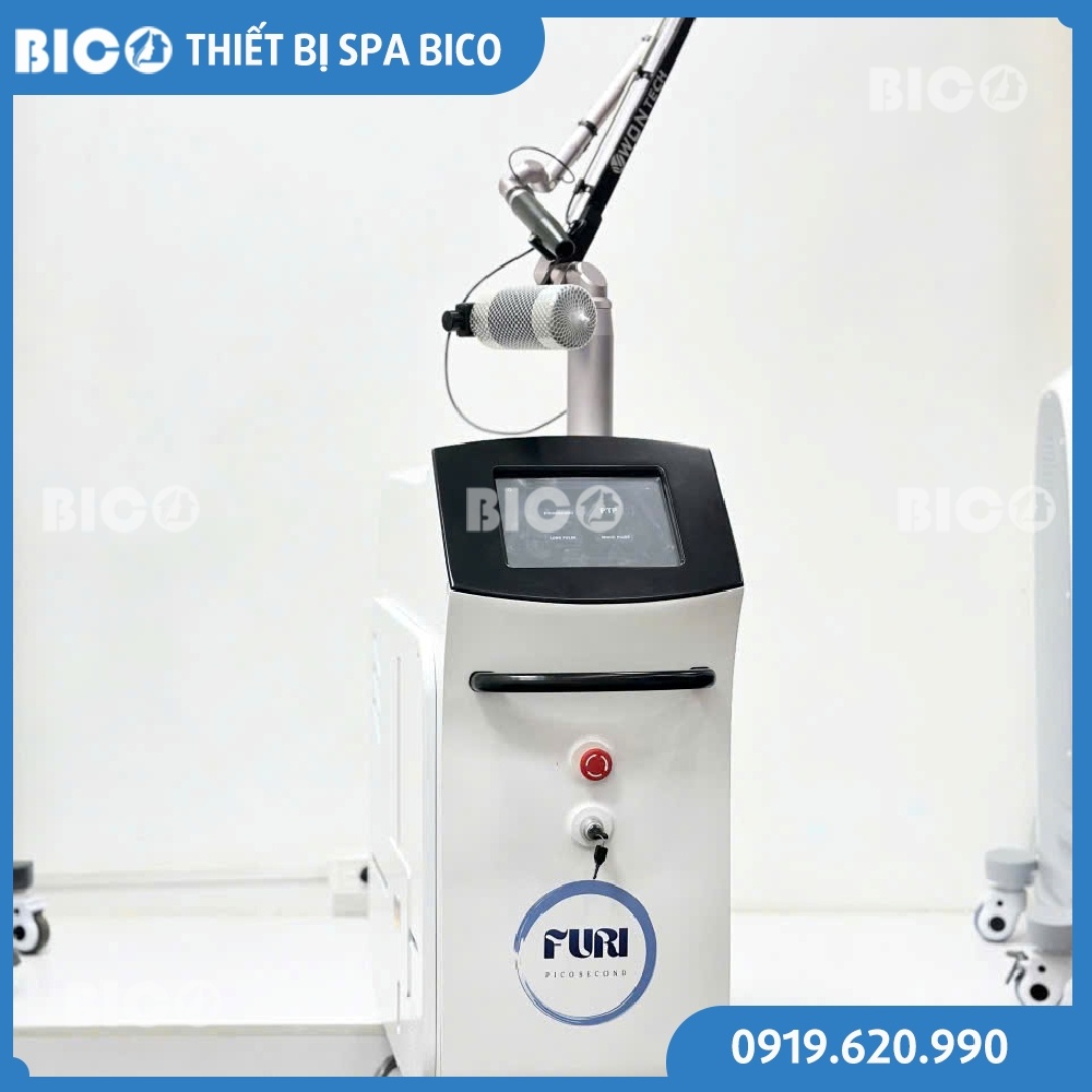 Máy Laser Trục Khuỷu Xóa Xăm Pico Furi Chính Hãng