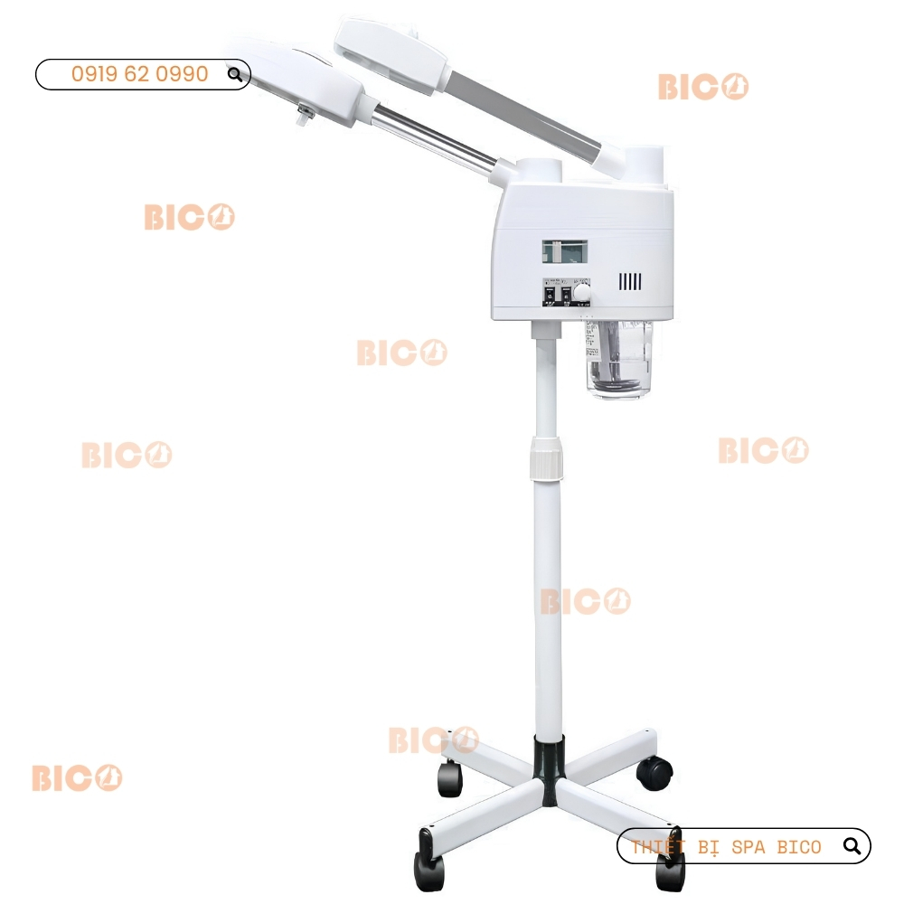 Máy Xông Hơi Mặt Nóng Lạnh 2 Cần