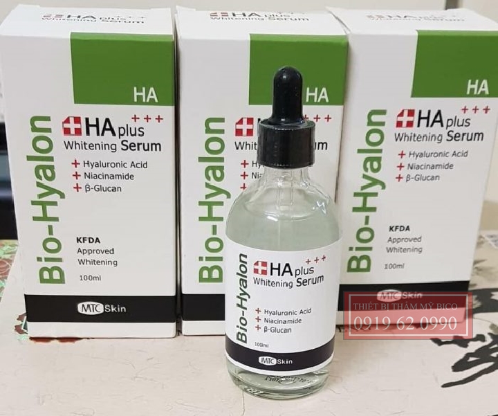 Tinh Chất Cấp Ẩm Và Dưỡng Trắng Da Mtc Skin|bio-hyalon Ha Plus Whitening Serum