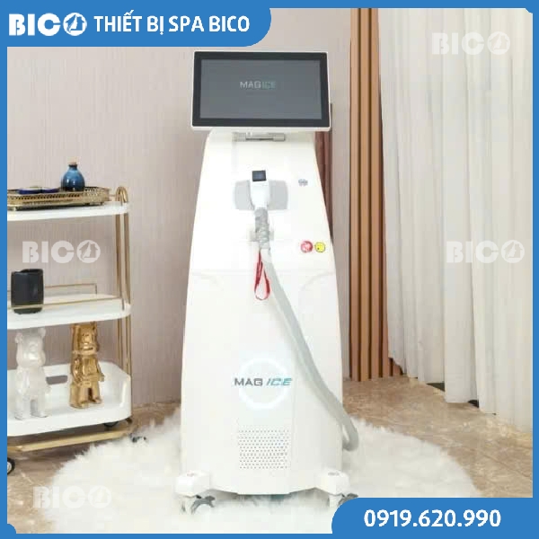 máy triệt lông diode laser mag ice