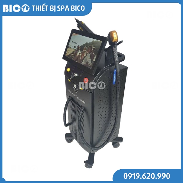 Máy Triệt Lông Xóa Xăm 2in1 Soprano Titanium Chính Hãng