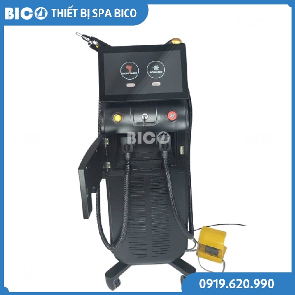 Máy Triệt Lông Xóa Xăm 2in1 Soprano Titanium Chính Hãng