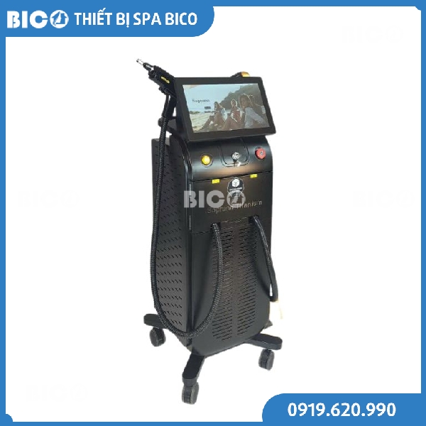 Máy Triệt Lông Xóa Xăm 2in1 Soprano Titanium Chính Hãng