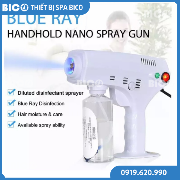 Máy Phun Trắng Da Nano Cầm Tay Cho Spa