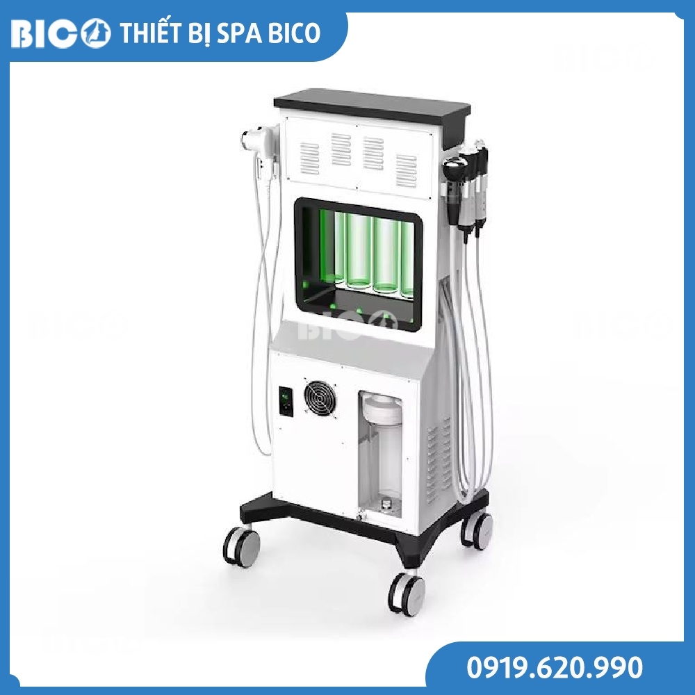 Máy Chăm Sóc Da Đa Năng Aqua Peeling 6in1 GlowSkin O+