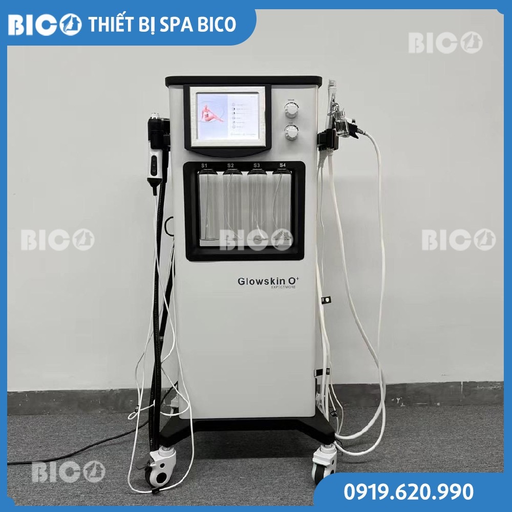 Hình ảnh thực tế máy chăm sóc da Glowskin O+