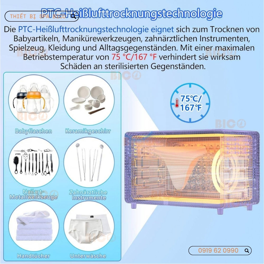 Tủ Khử Trùng, Diệt Khuẩn UV SK-UV-608