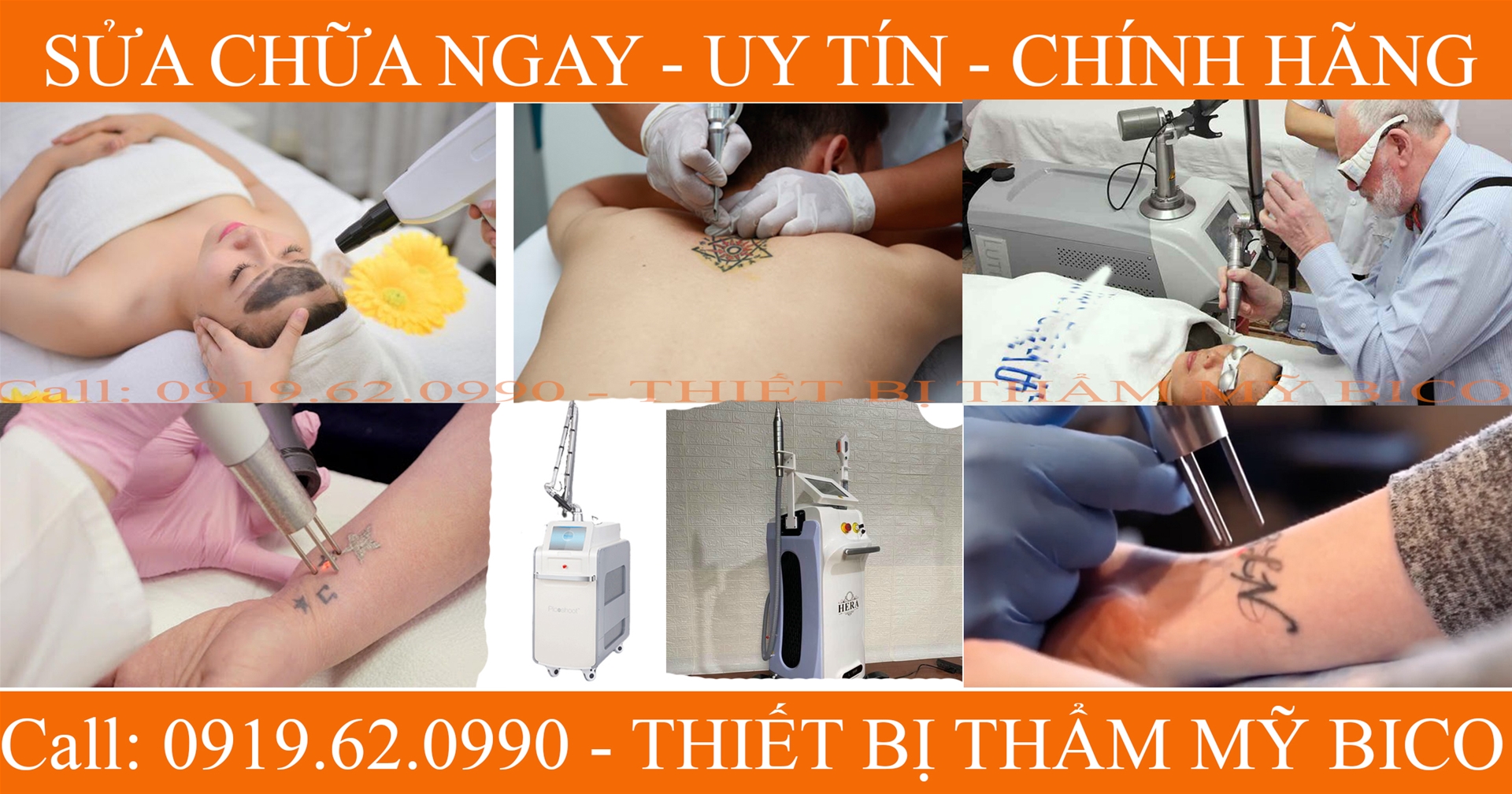 Sửa Chữa Bảo Dưỡng Máy Laser Xóa Xăm Spa Tốt Nhất - Uy Tín - Chất Lượng