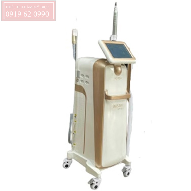 máy triệt lông, xóa xăm Laser Busan Korea