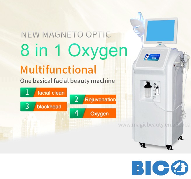 Máy Oxijet 8 Chức Năng Cho Spa