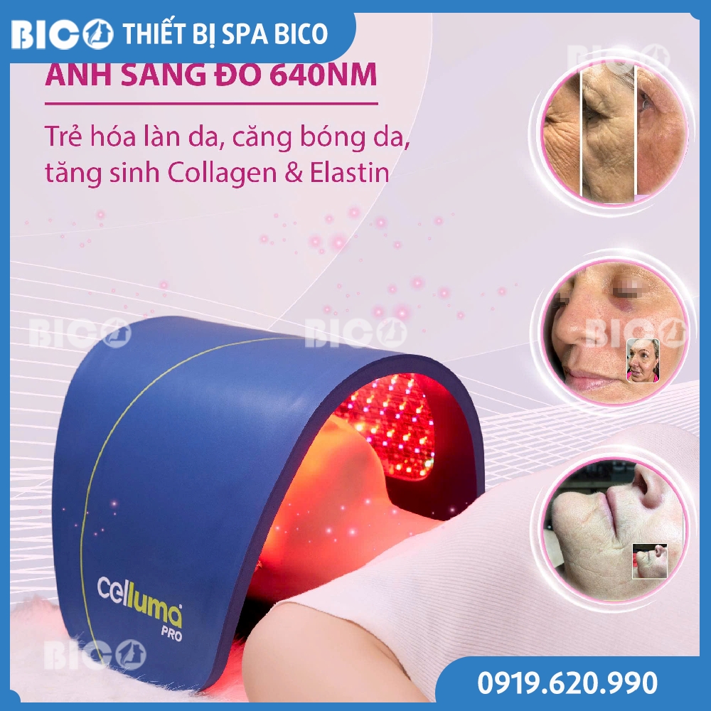 Máy Trị Liệu Ánh Sáng Celluma Face Chính Hãng
