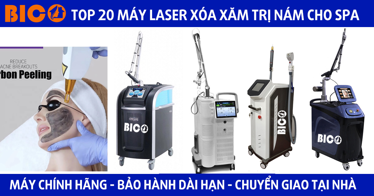 Máy xóa xăm laser trẻ hóa da Nd Yag Laser SQ2  Y KHOA KIM MINH